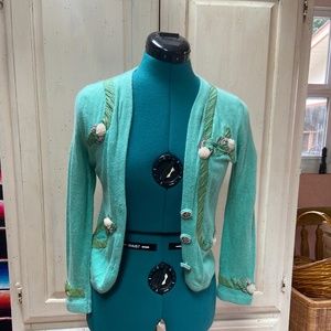 Moth brand retro cardigan sweater.